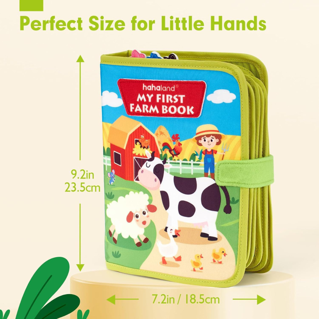 Sensory Montessori activity book for little explorers