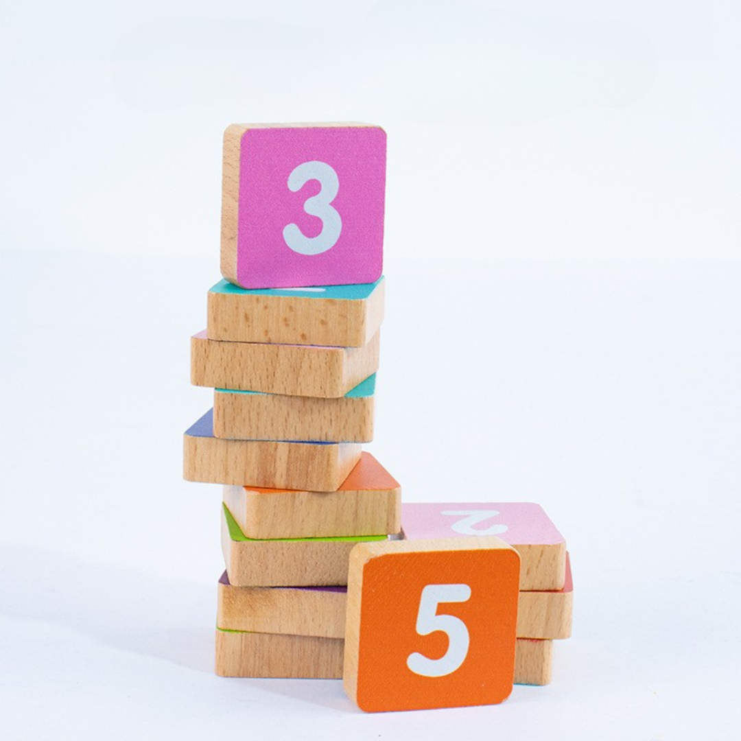 Montessori maths finger learning game