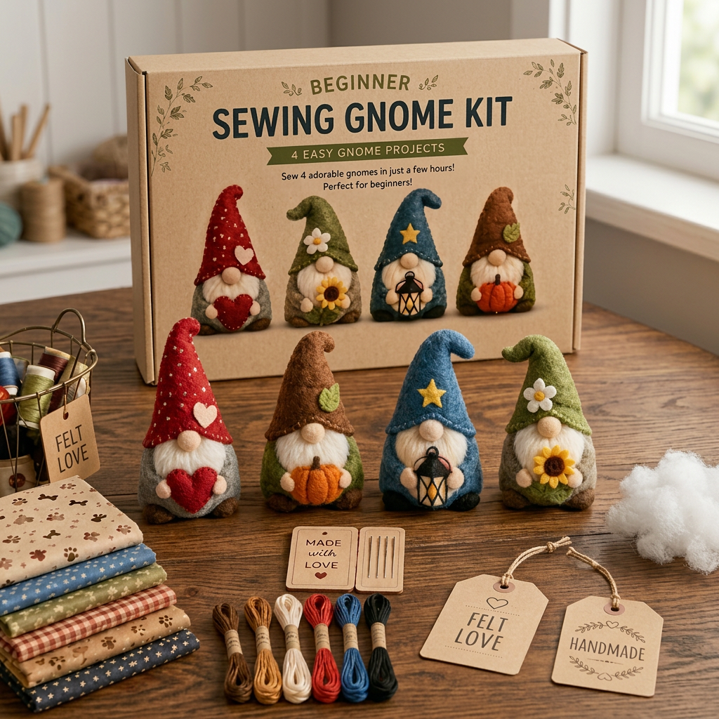 DIY Plush Sewing Kit – Make Your Own Cute Character