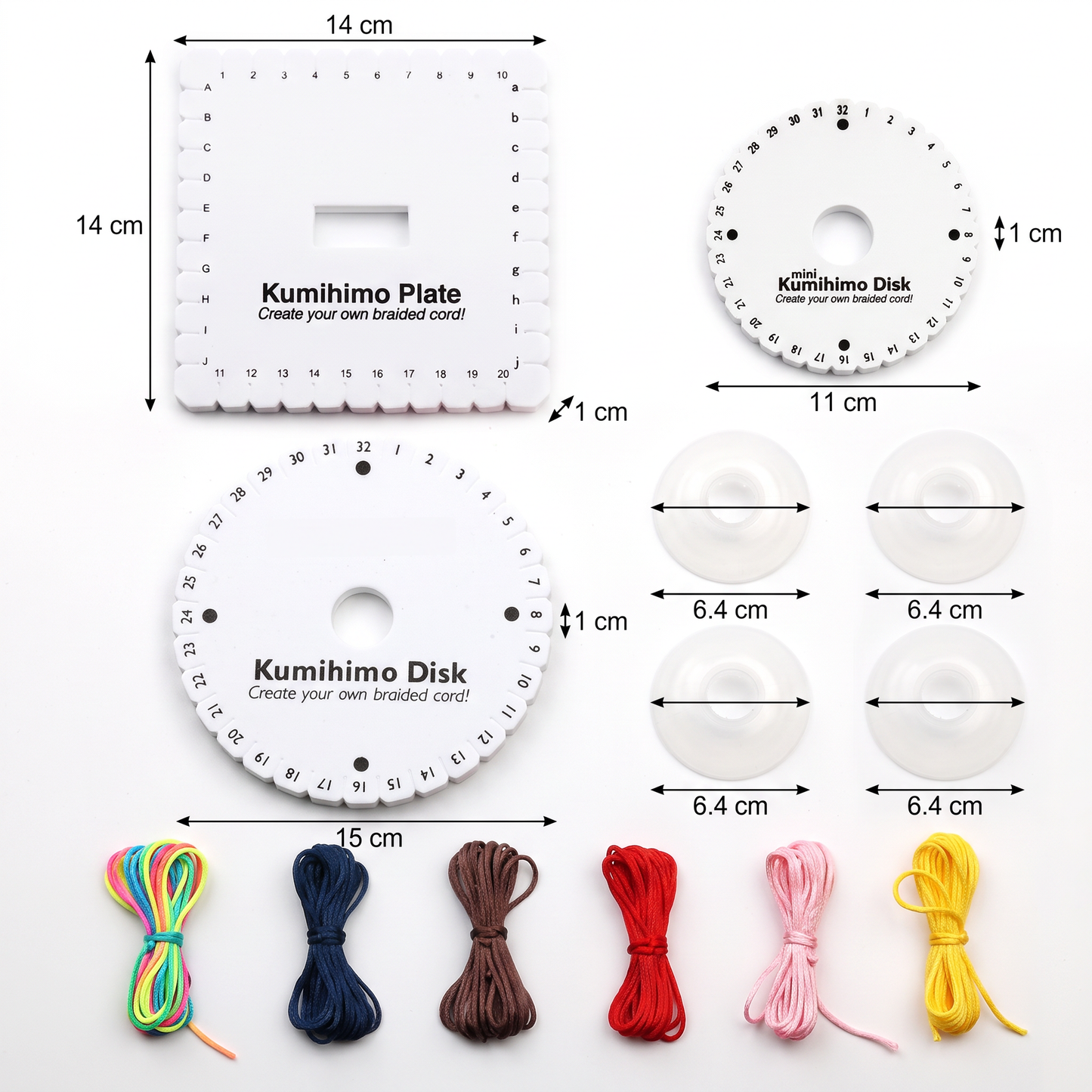 DIY Kumihimo Bracelet Making Kit for Kids