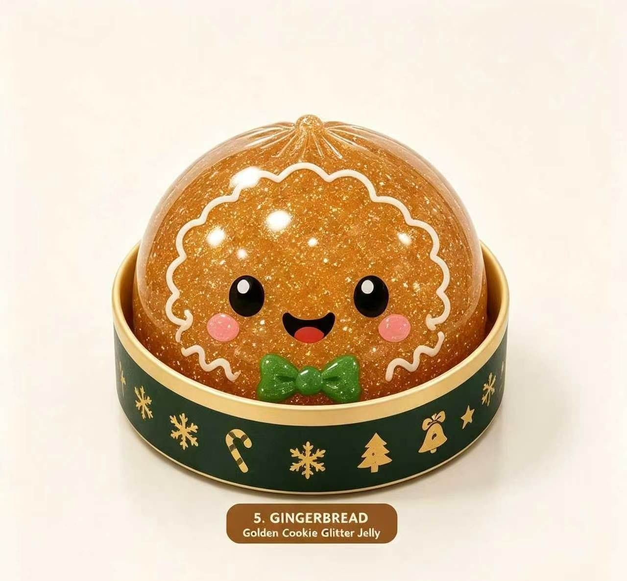Christmas Dumpling Squishy Stress Relief Toy Set