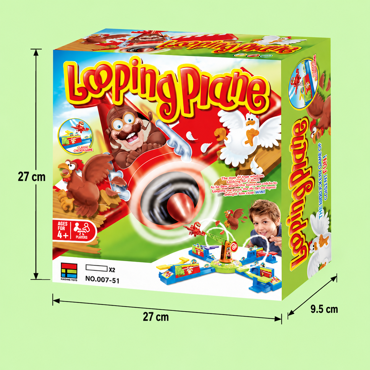 Interactive Multiplayer Flying Plane Family Board Game
