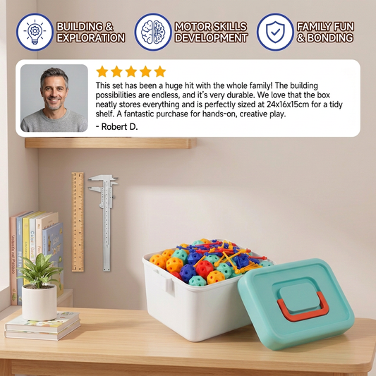 3D STEM Construction Building Set – Creative Learning Toy