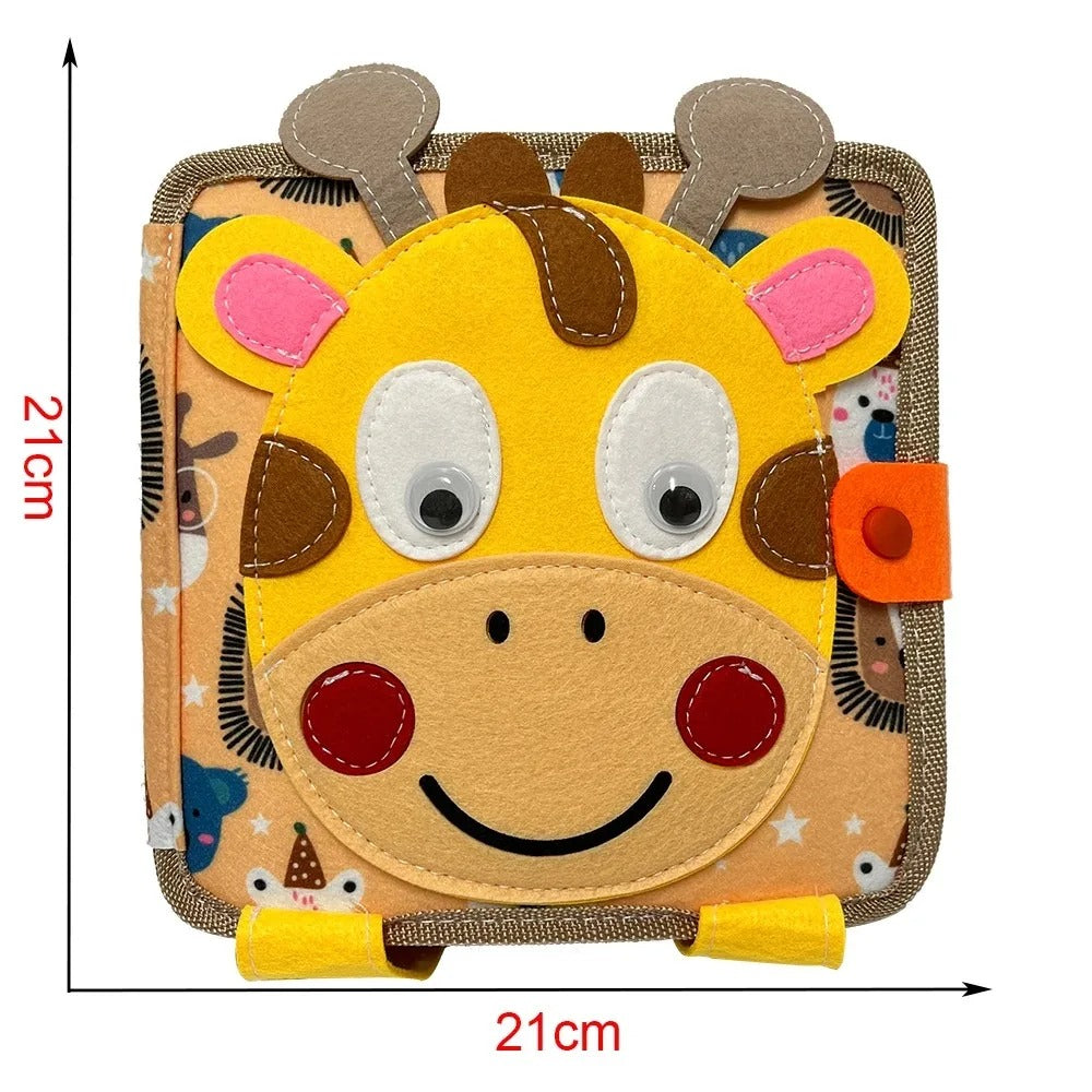 Montessori Sensory Giraffe Story Book