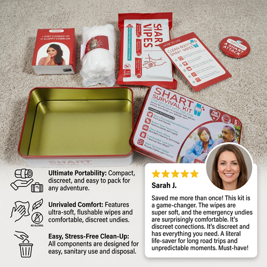 Funny Shart Survival Kit – Ultimate Poop Prank Gift Set