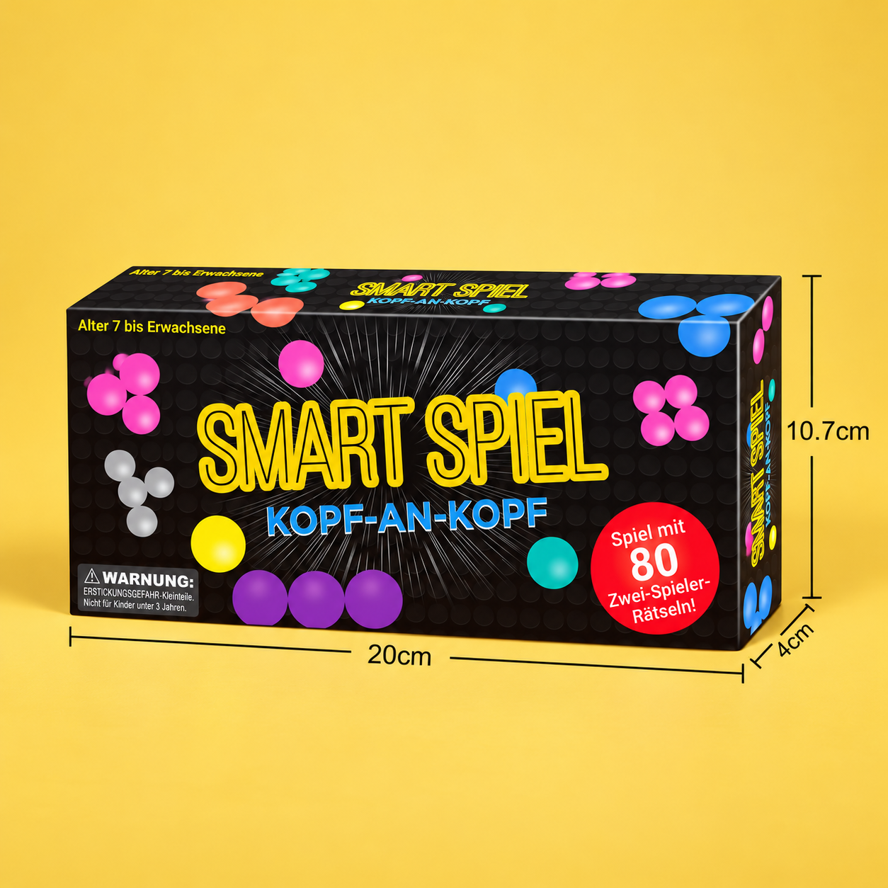 Head-to-Head Logic Puzzle Game – 80 Brain Teaser Challenges
