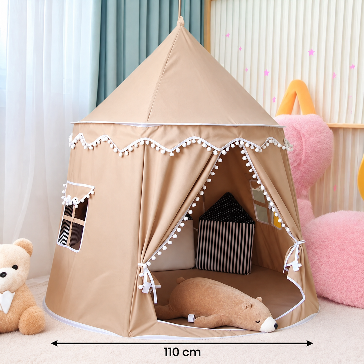 Cozy Kids Play Tent – A Charming Hideaway for Reading & Play