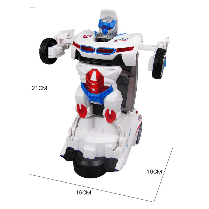 Transforming Police Car Toy