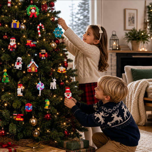 Christmas Ornament Building Blocks Advent Calendar