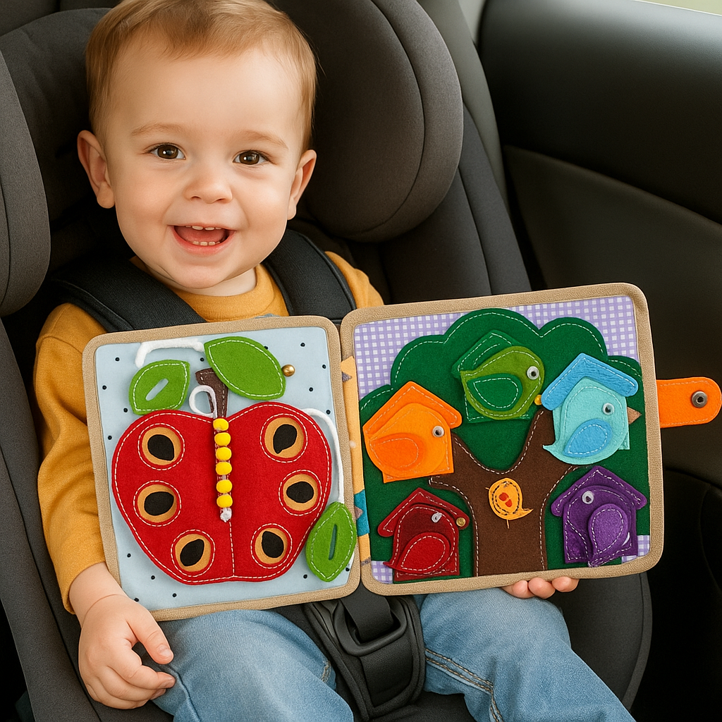 Montessori Sensory Giraffe Story Book