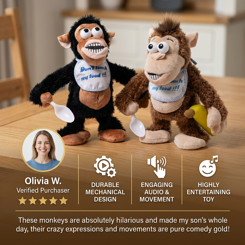 Dancing Banana Monkey Plush Toy