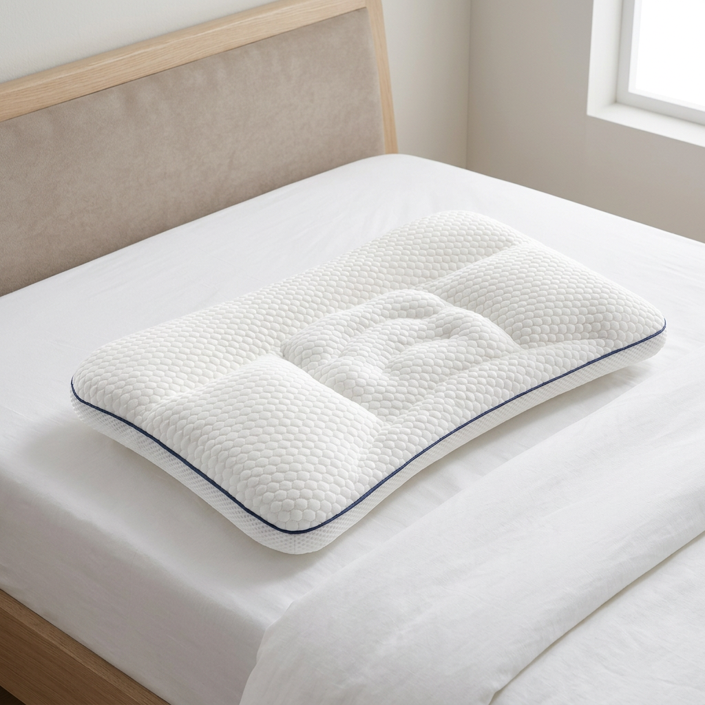 Ergonomic Neck Support Memory Foam Kids Pillow