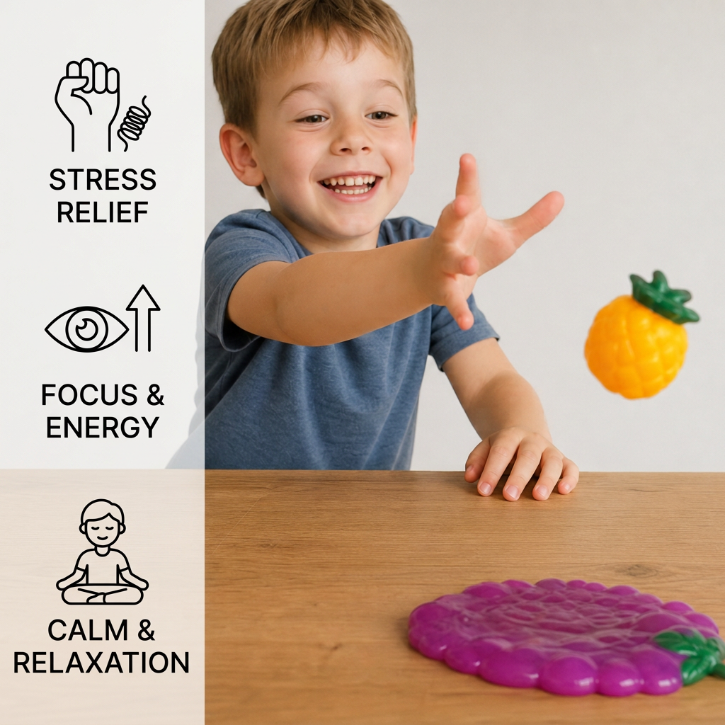 Food-Shaped Squishy Stress Relief Toy