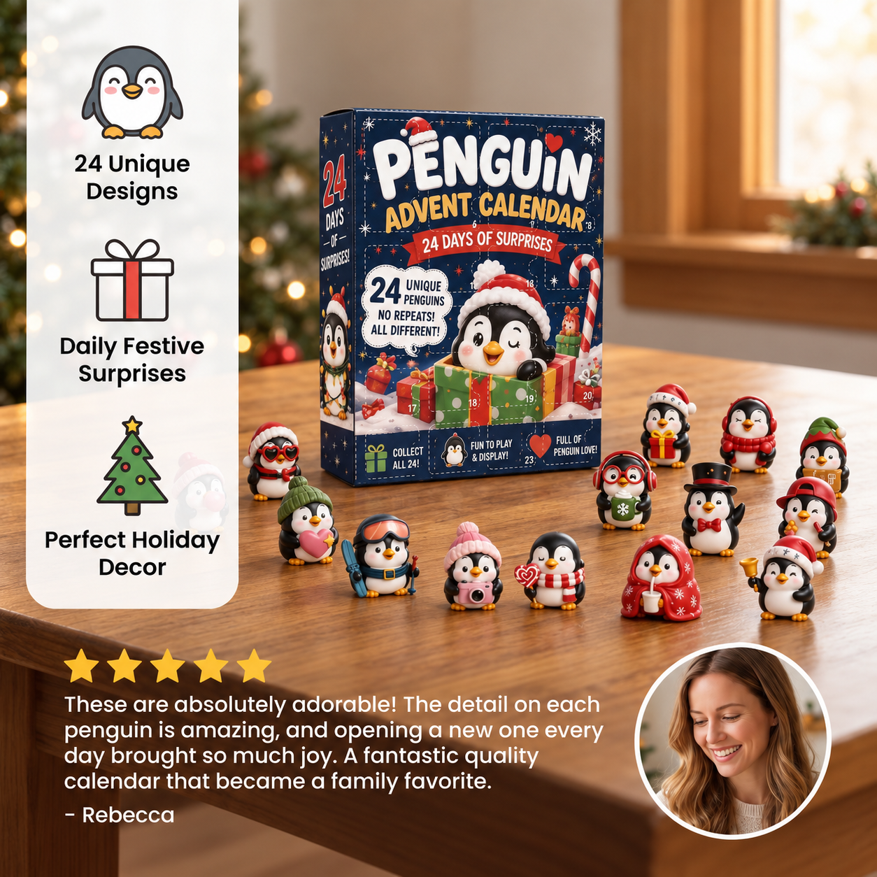 24-Day Penguin Advent Calendar