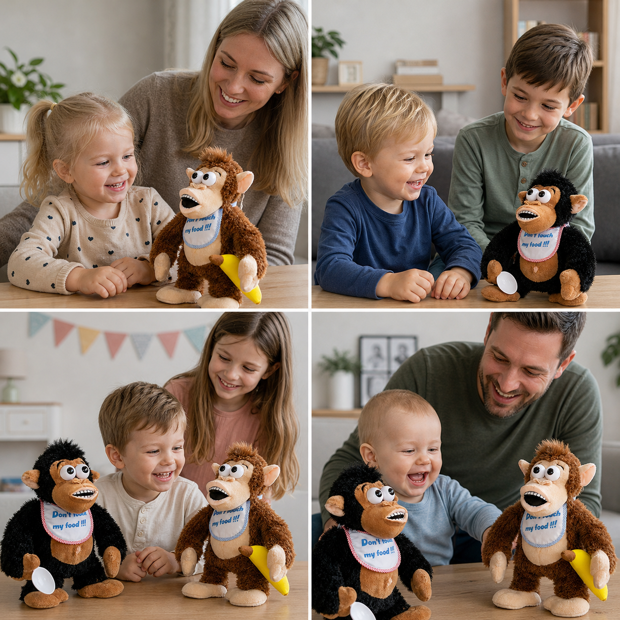 Dancing Banana Monkey Plush Toy