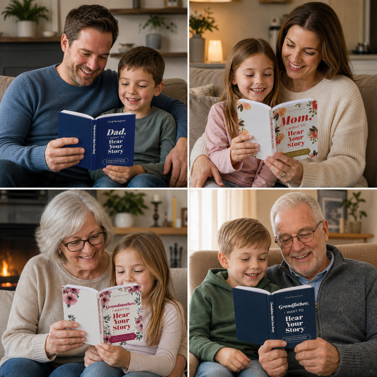 I Want To Hear Your Story - Family Keepsake Journal