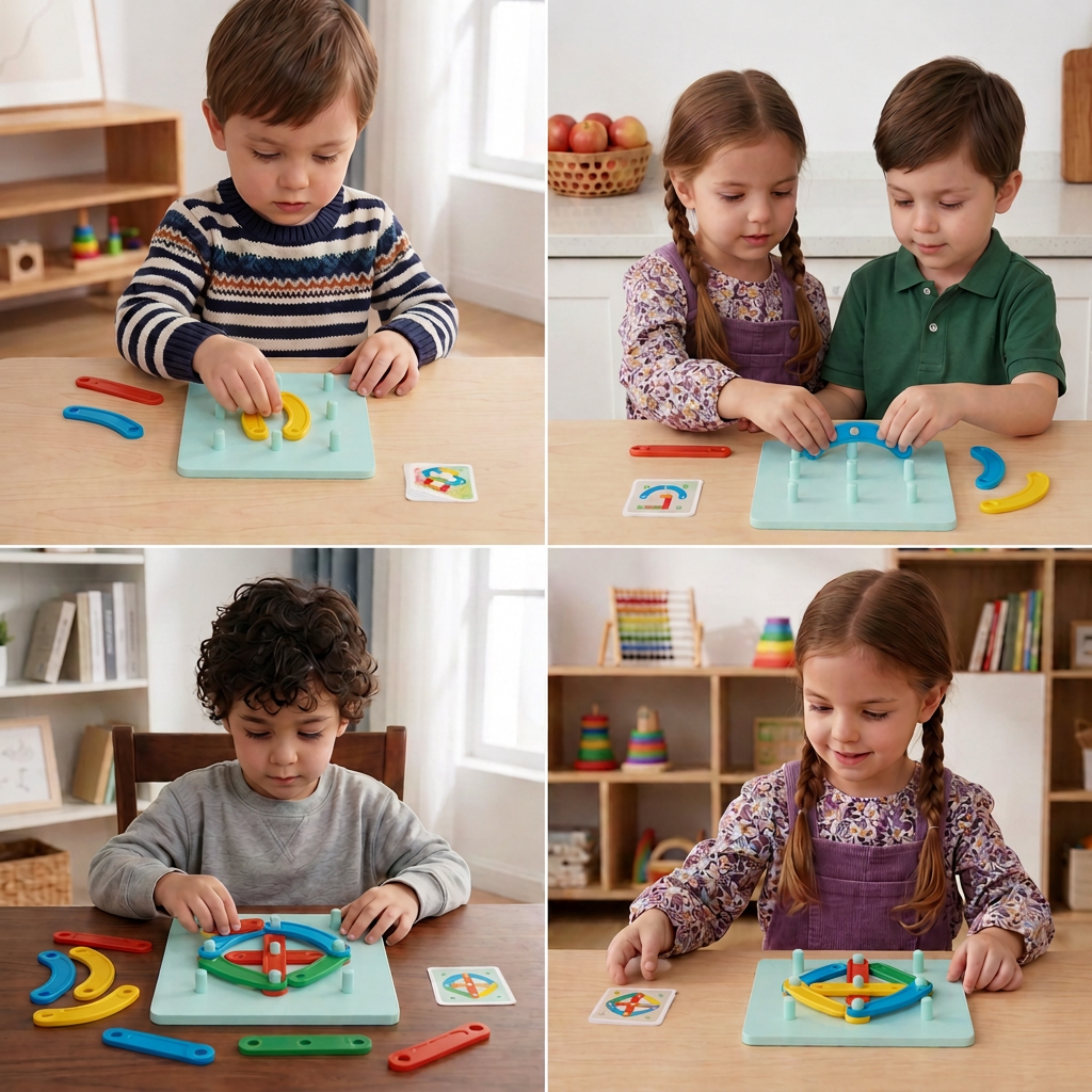 Educational Magnetic Letter & Number Building Set
