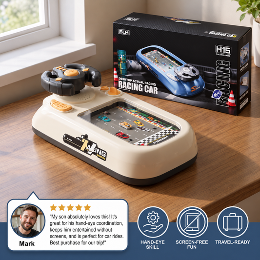 Adventure racing game box for children