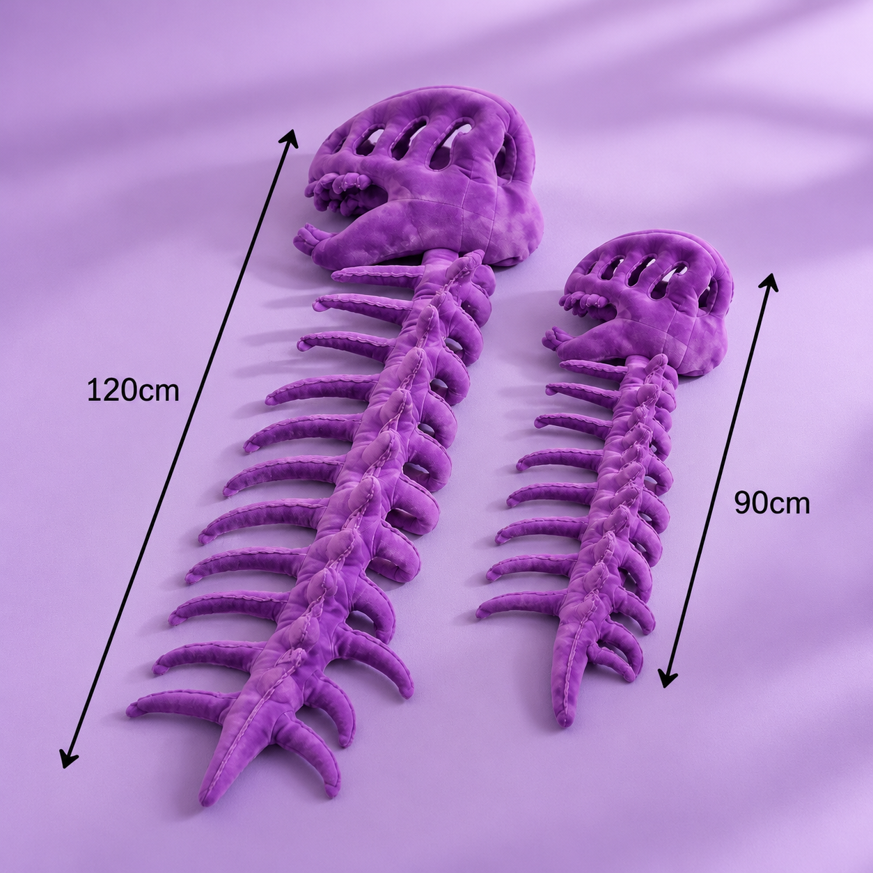 Funny Dinosaur Skeleton Plush Costume