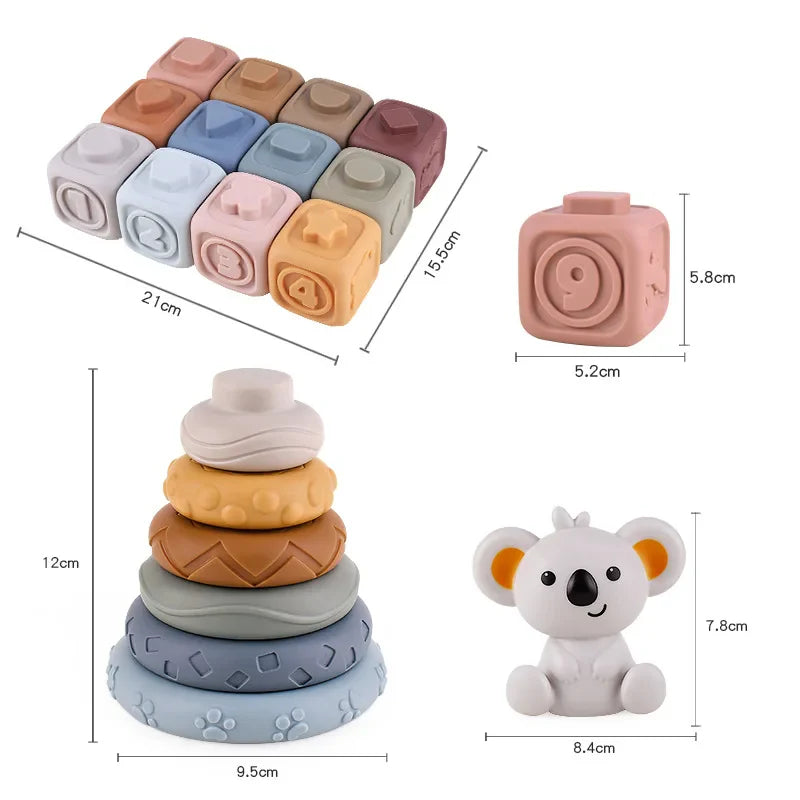 Baby Sensory Stacking Blocks