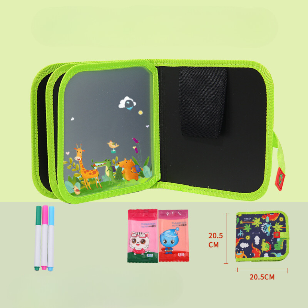 Reusable Coloring Book for Kids