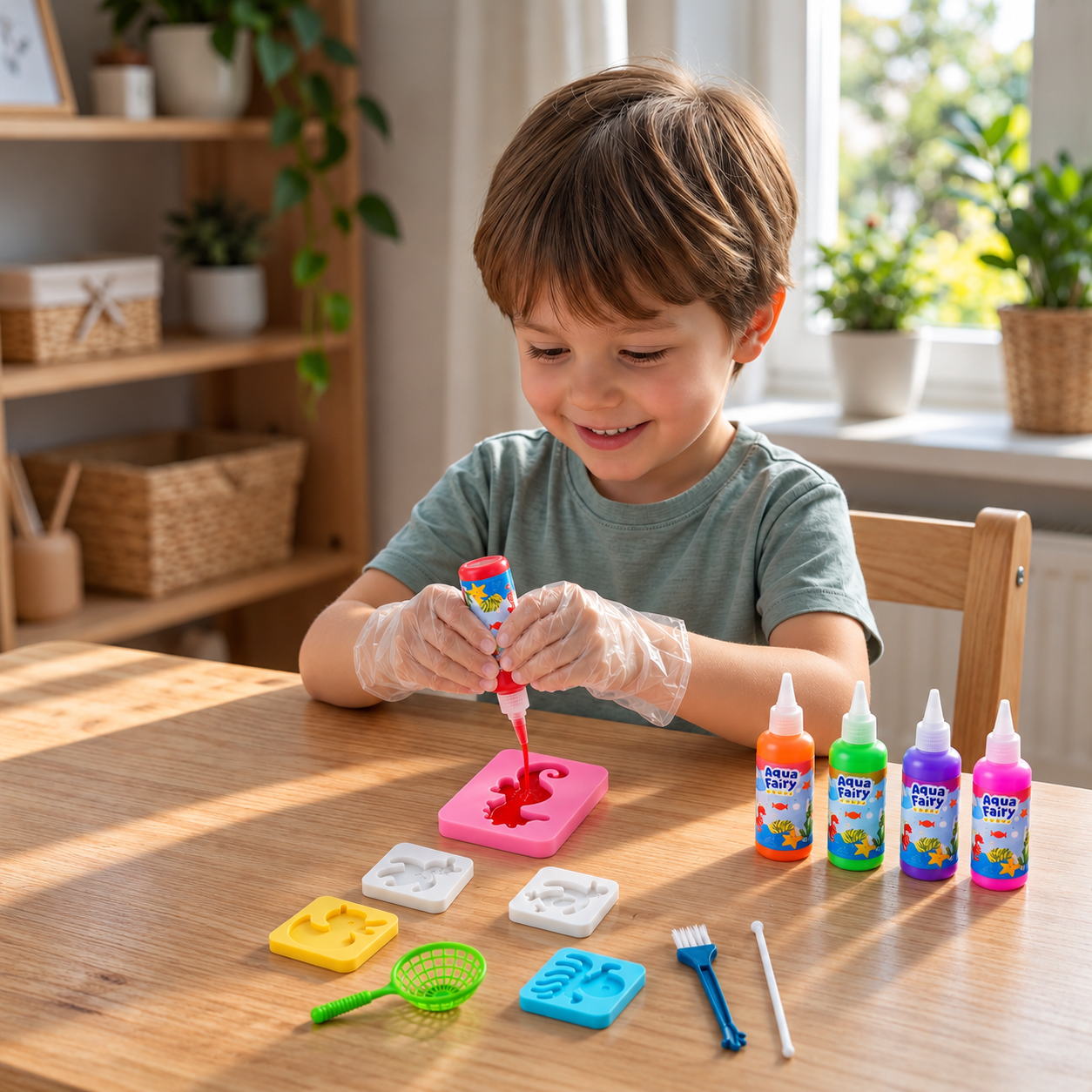 DIY Water Jelly Kit with Gels & Molds