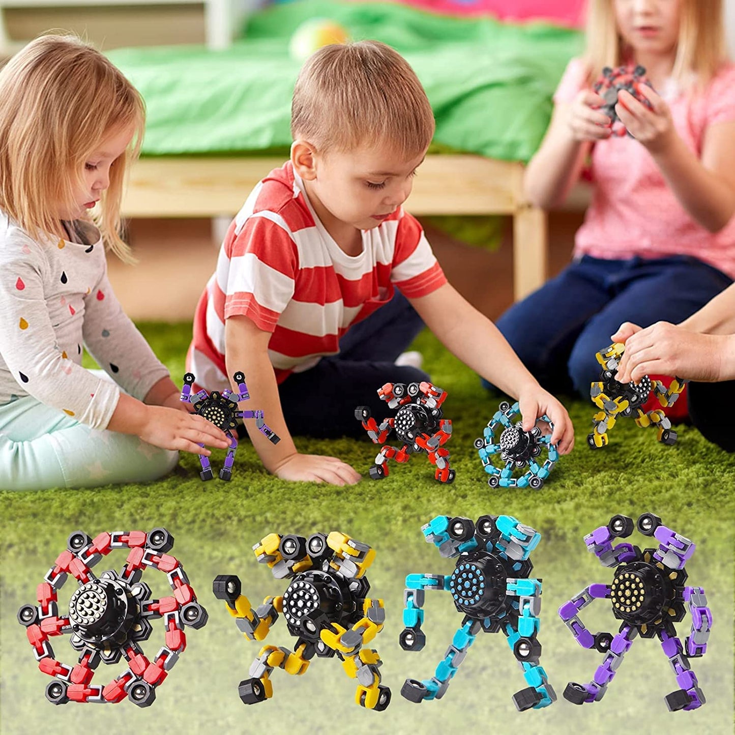 Transforming Toy Spinner | Endless Fun & Creativity - Fidget Toys