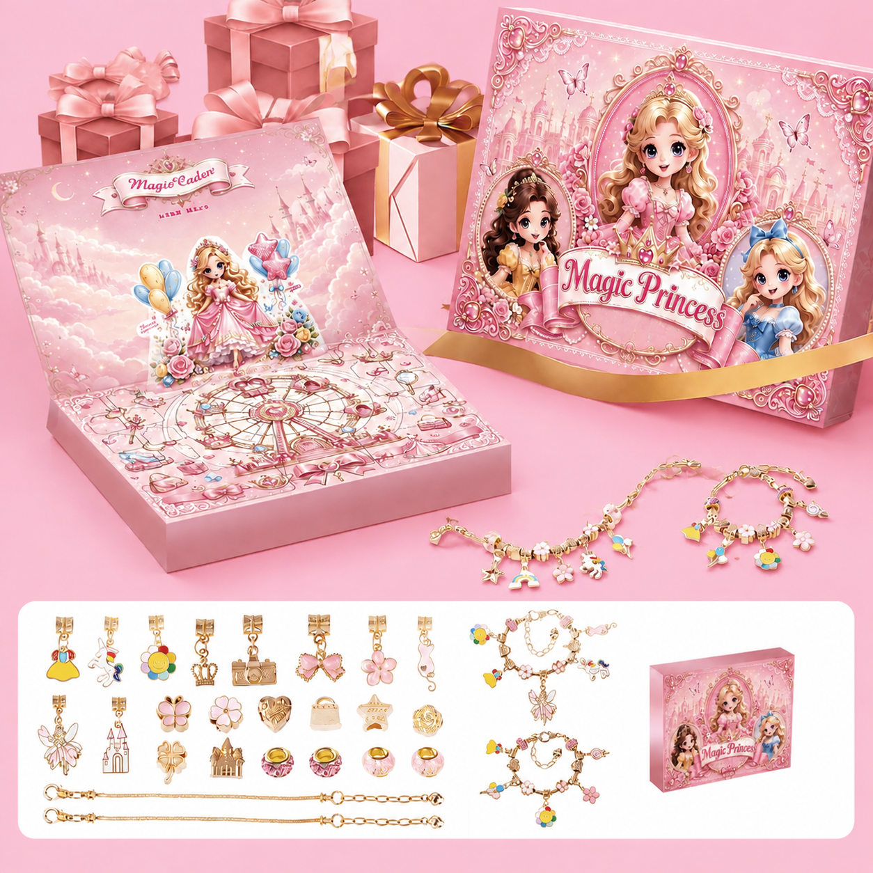 Princess DIY Jewelry & Bracelet Making Advent Calendar