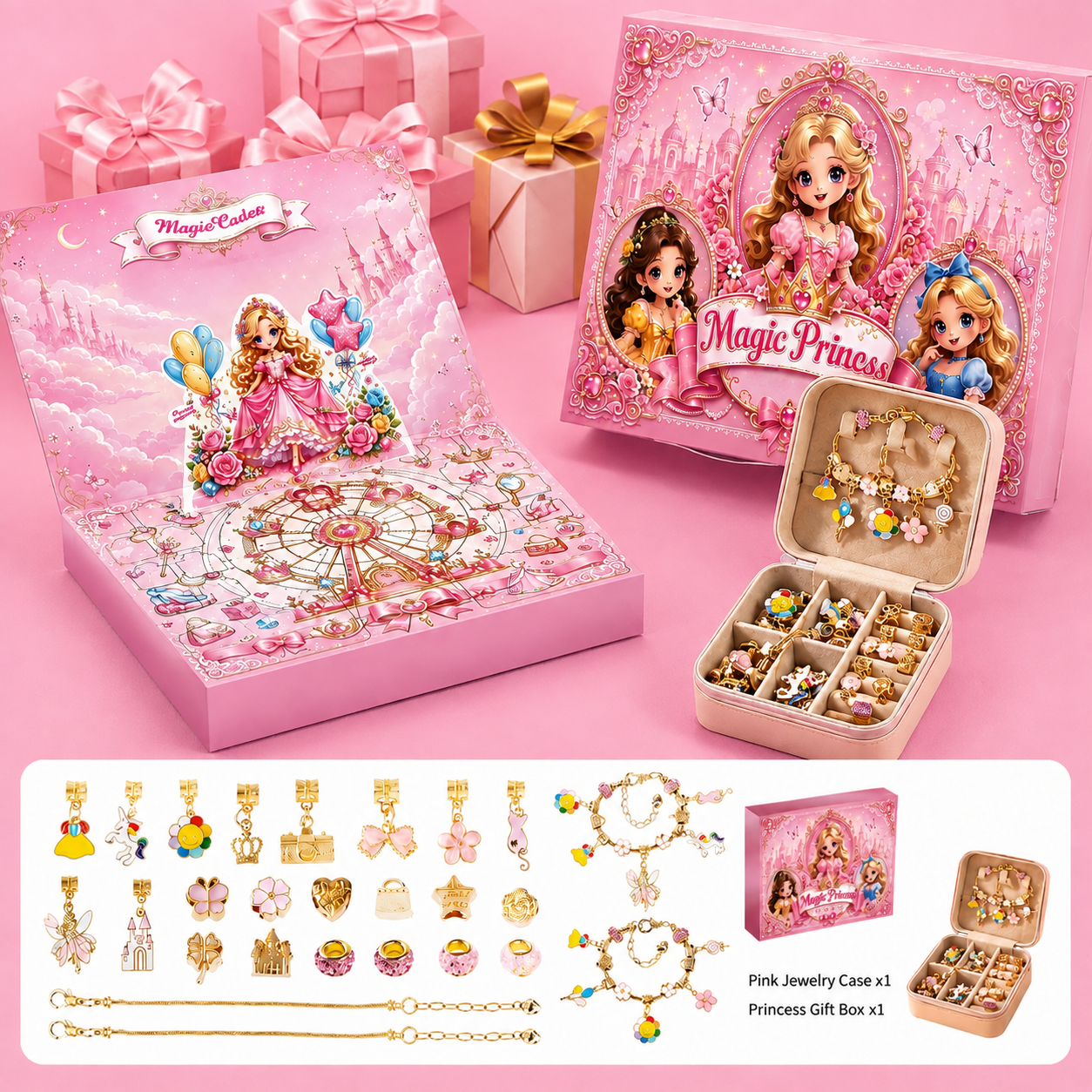Princess DIY Jewelry & Bracelet Making Advent Calendar