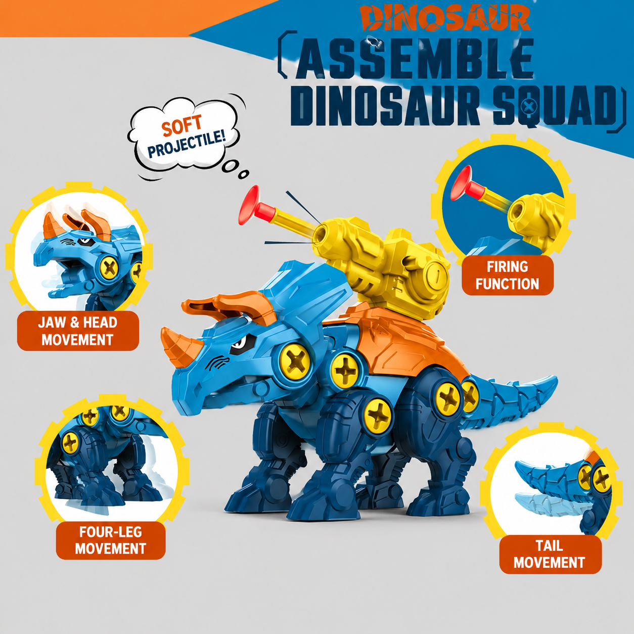 DIY Build & Transform Dinosaur Egg Toy