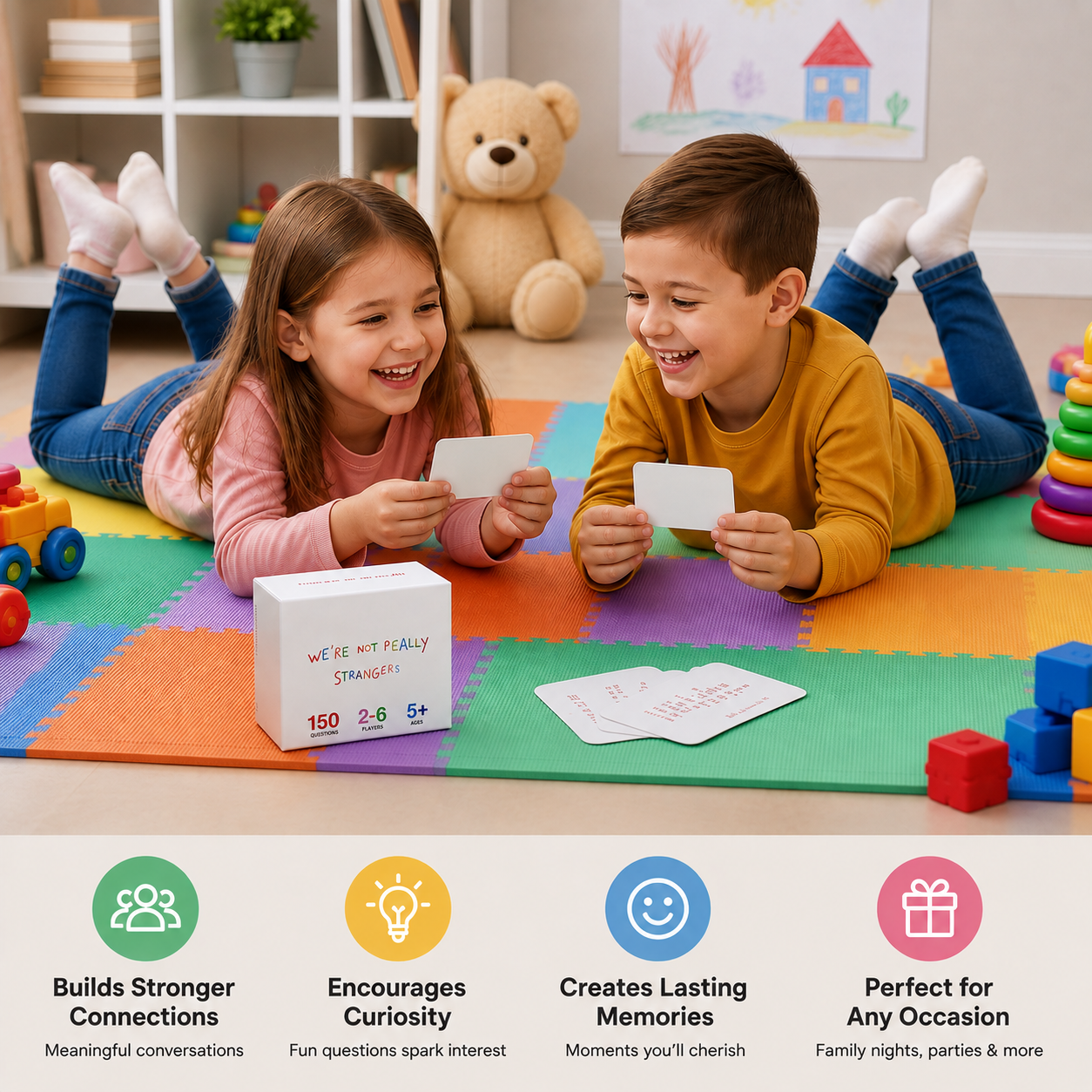 Kids Questions Family Game - The Perfect Game for every Occasion