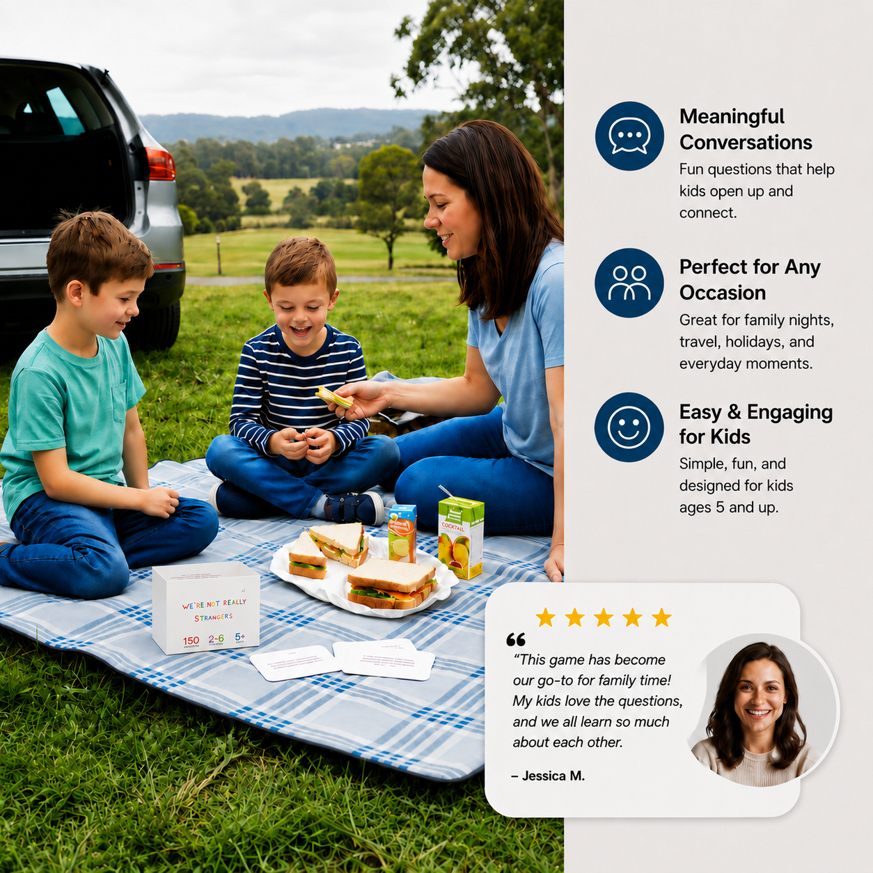 Kids Questions Family Game - The Perfect Game for every Occasion