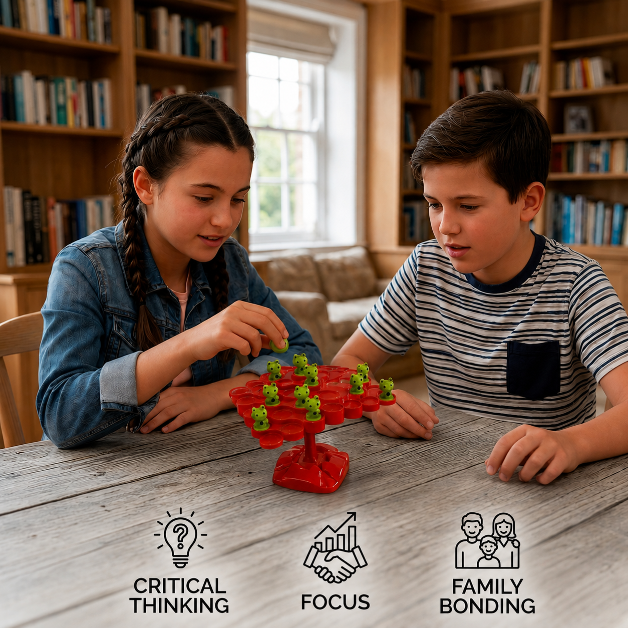 Frog Balance Board – Skill-Building Family Game