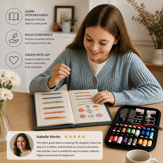 Embroidery Stitch Guide Book