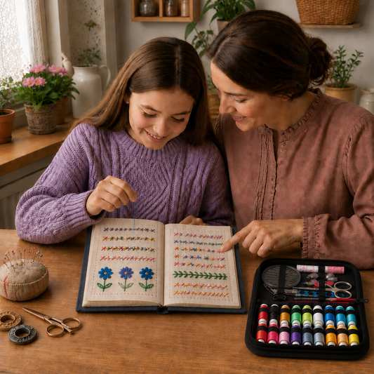 Embroidery Stitch Guide Book