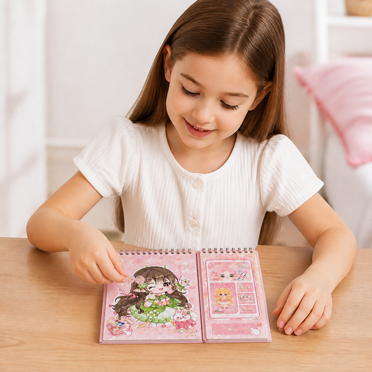 Princess Dress-Up Sticker Activity Book