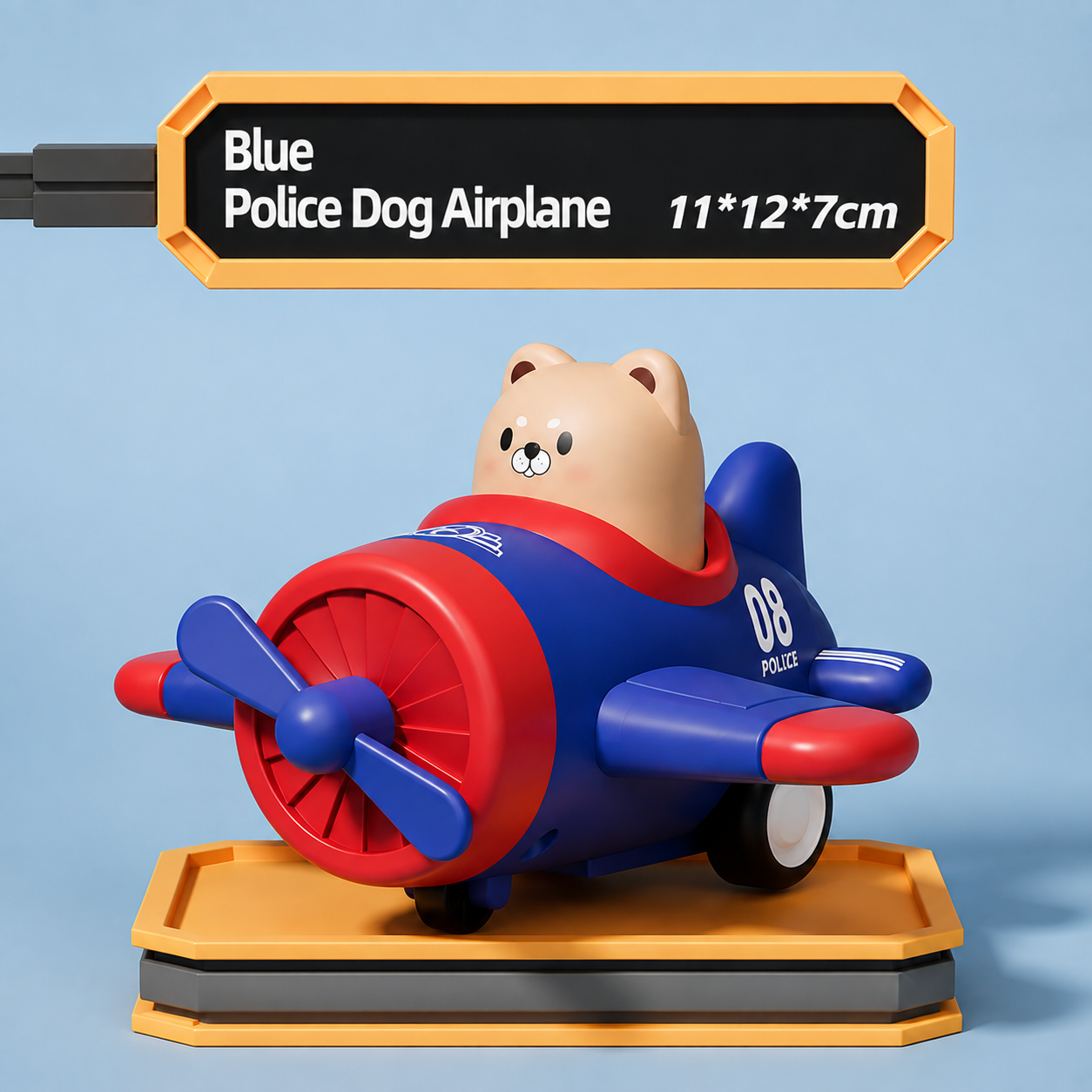 Press & Go Animal Airplane & Truck Toy for Kids