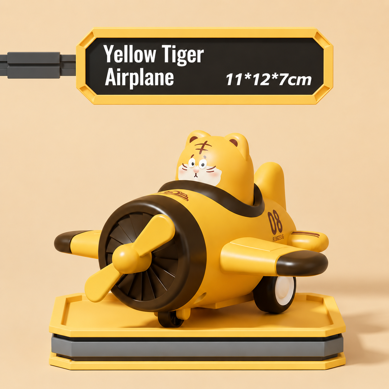Press & Go Animal Airplane & Truck Toy for Kids