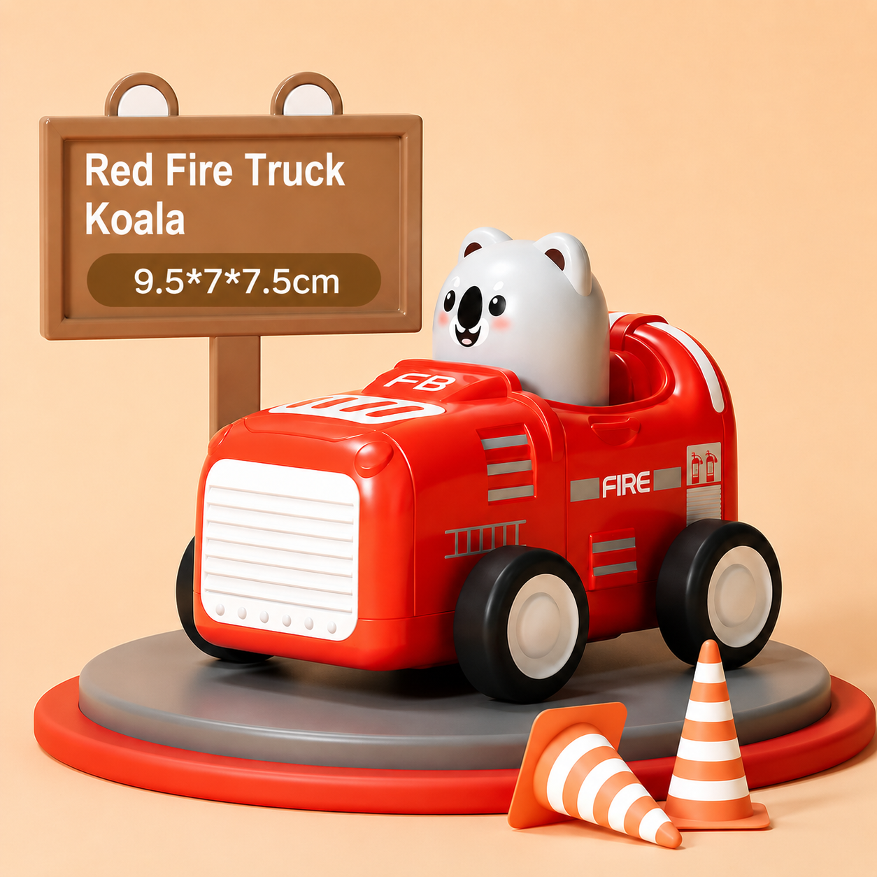 Press & Go Animal Airplane & Truck Toy for Kids