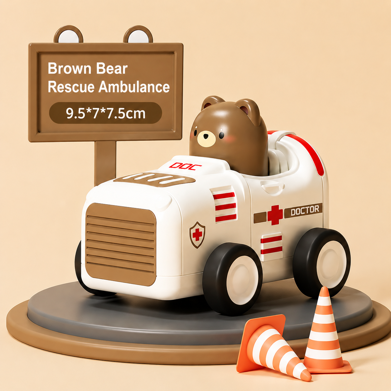 Press & Go Animal Airplane & Truck Toy for Kids