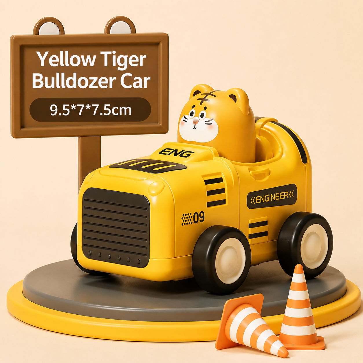 Press & Go Animal Airplane & Truck Toy for Kids