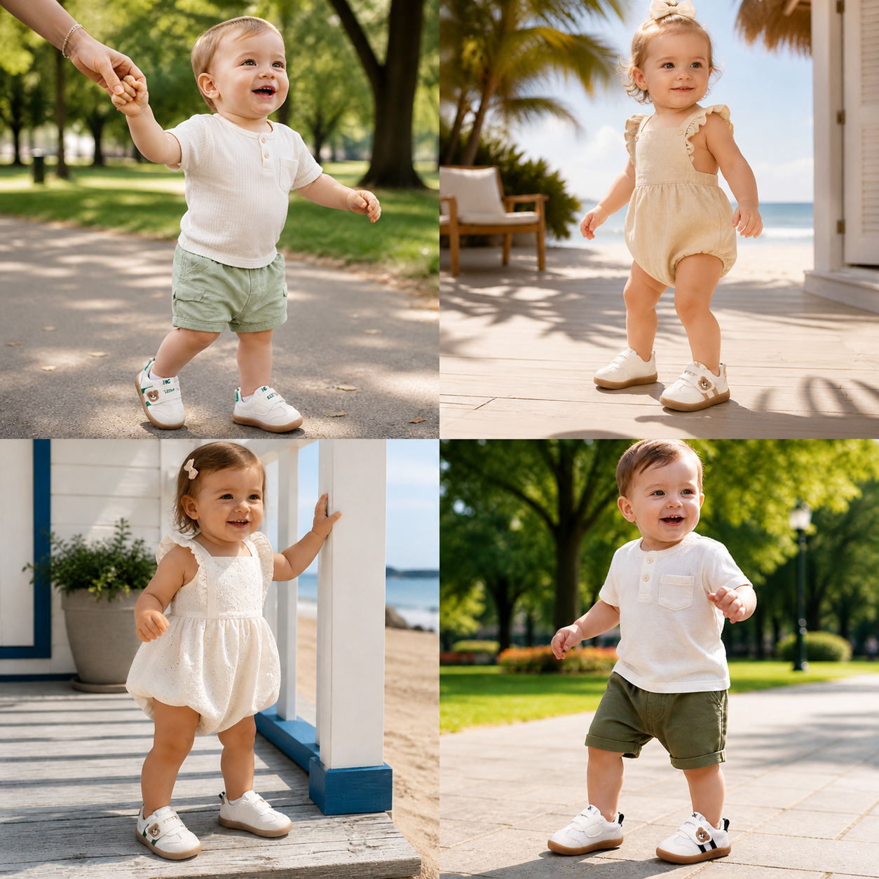 Breathable Baby & Toddler First Walking Shoes – Soft Sole & Non-Slip