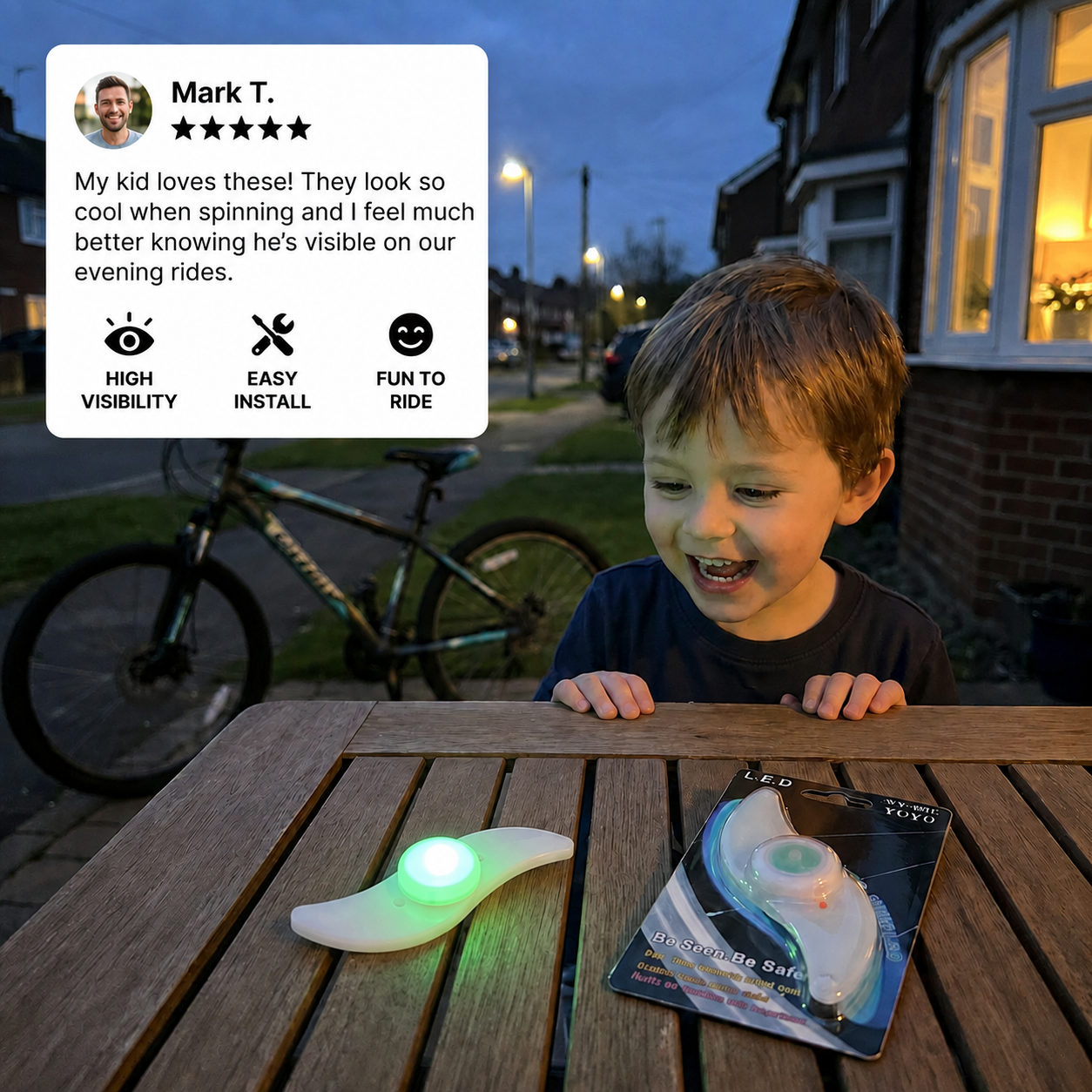 Colorful LED Bicycle Wheel Spoke Lights