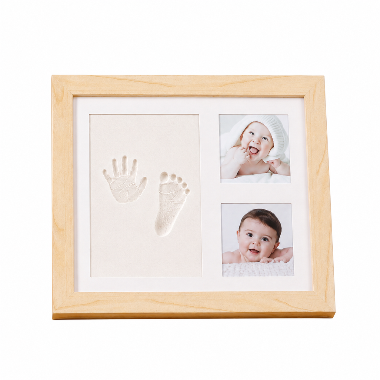 DIY Kids Handprint Keepsake Frame Kit – Hand Impression & Photo Display
