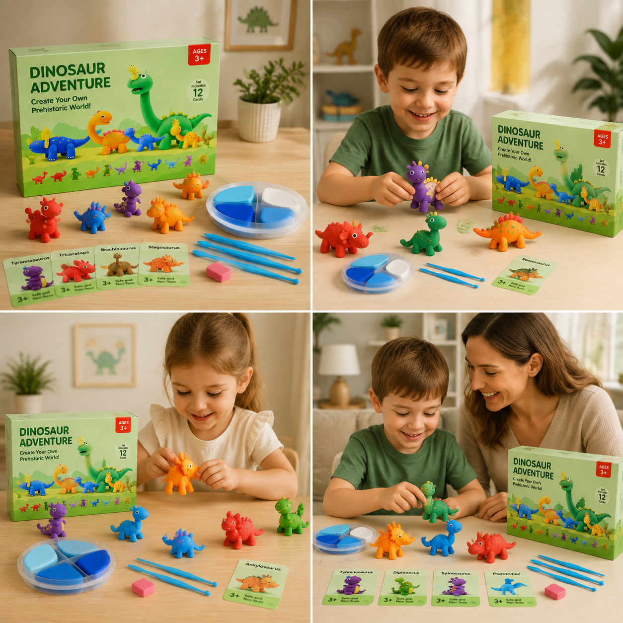 DIY Air Dry Clay Craft Kits for Kids