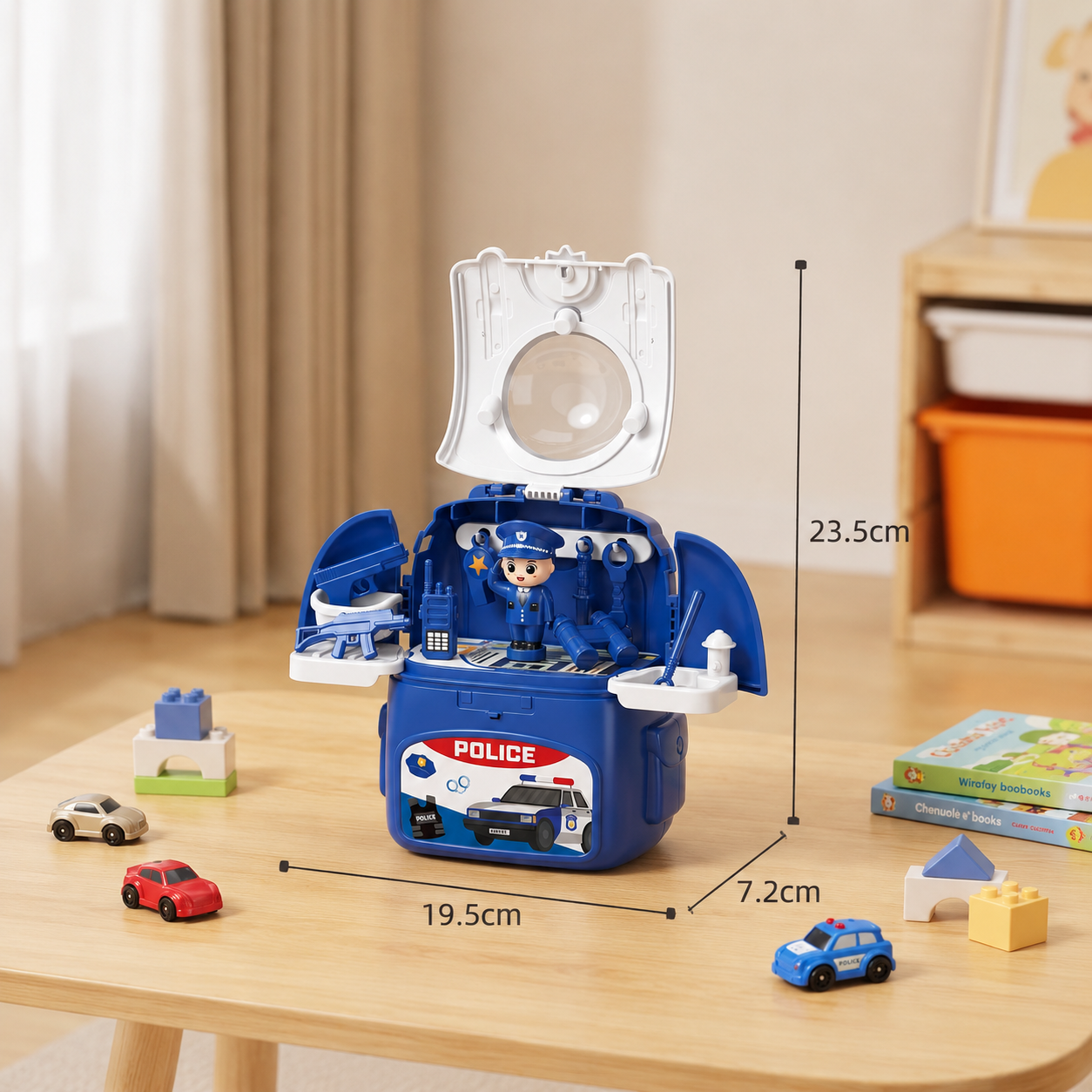 3-in-1 Backpack Playset for on the Go