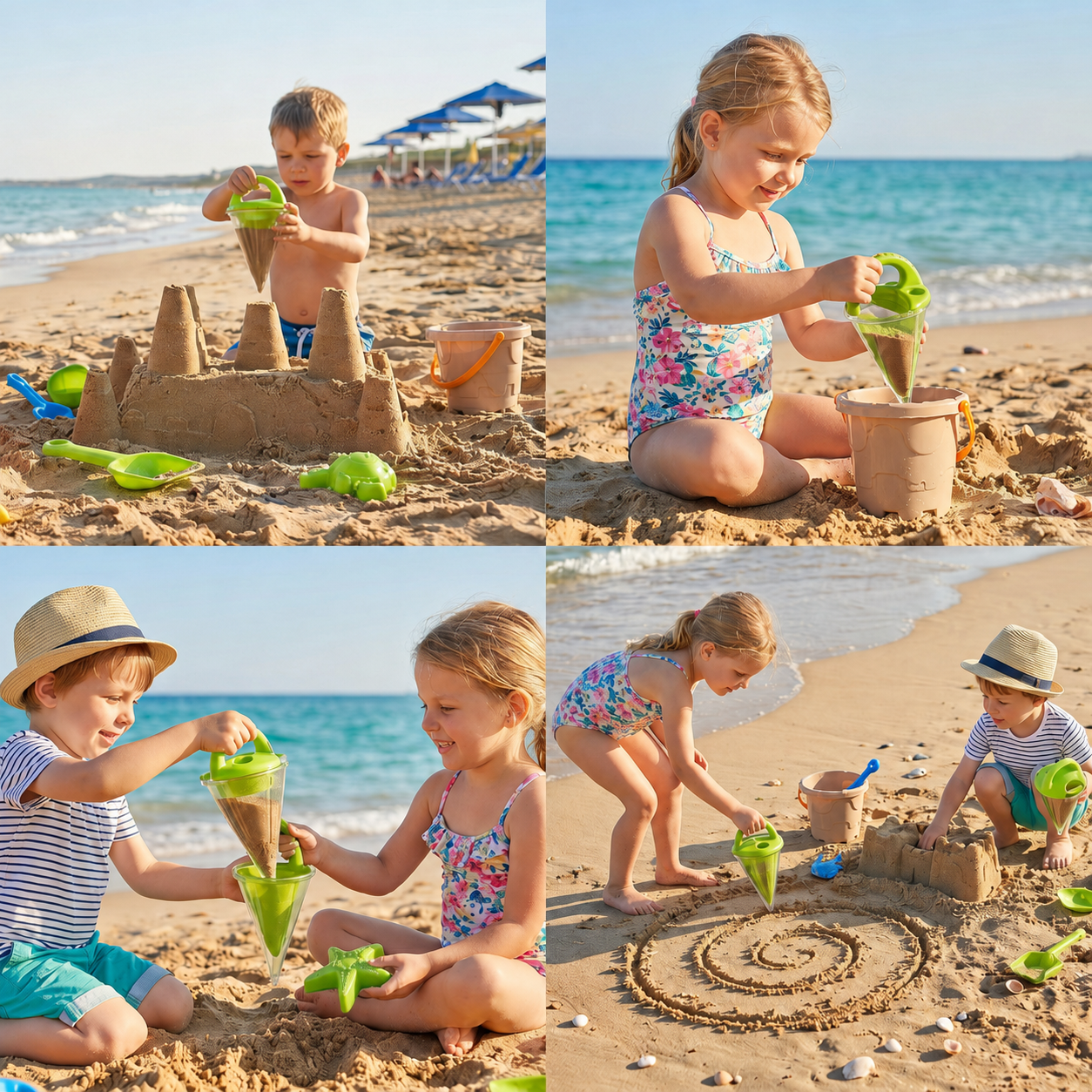 Kids Beach Sand Funnel Toy