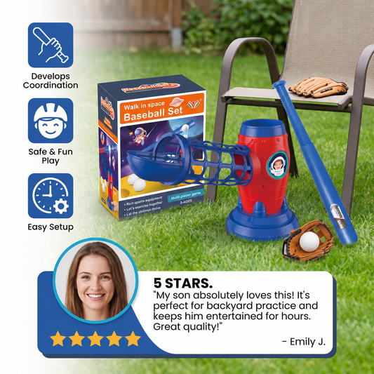 Kids Electronic Baseball Pitching Machine