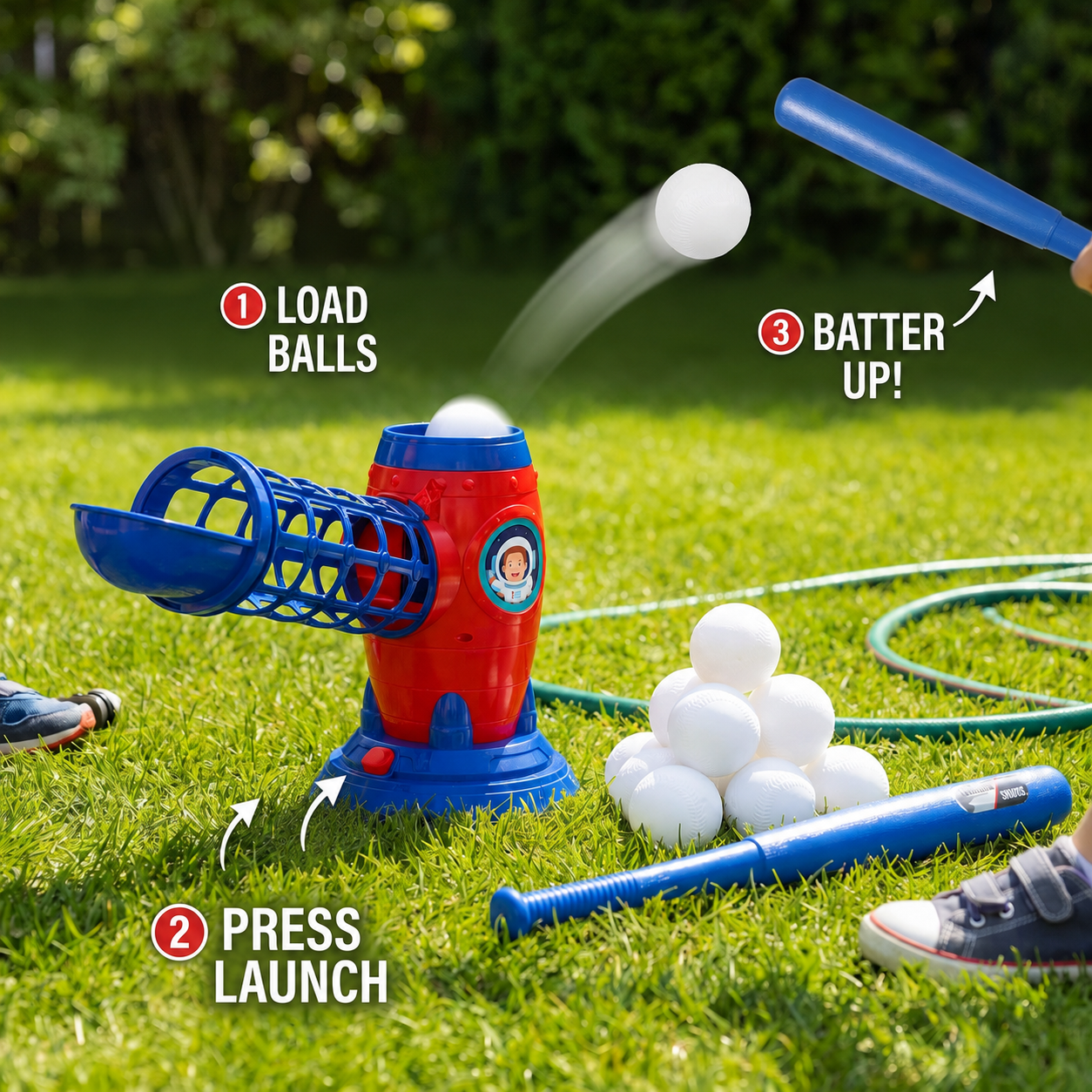 Kids Electronic Baseball Pitching Machine