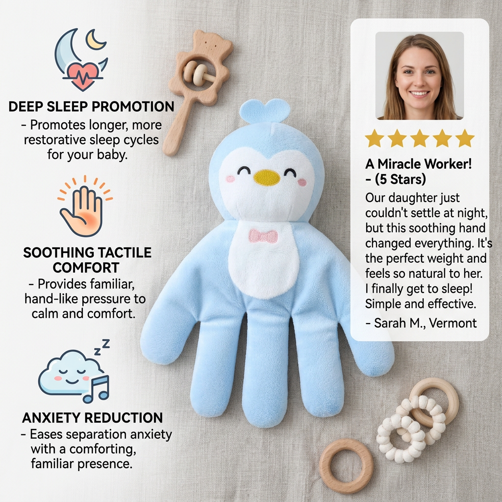Baby Sleep Soothing Patting Animal Plush